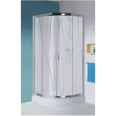 Kabina prysznicowa z brodzikiem KP/TX5b 90 S +BPza sbW15