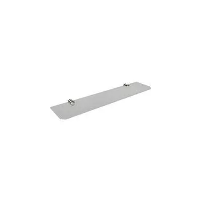 Półka szklana 60 cm chromowana