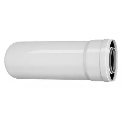 Rura prosta, koncentryczna TURBO 80/125 0,25 M PP/AL
