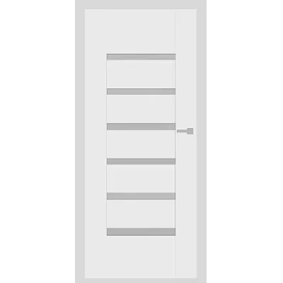 Skrzydło drzwiowe Reva 1 biały matowy 80P