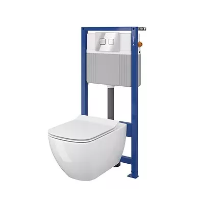 Stelaż z miską WC SET AQUA 52 VIRGO CLEAN ON