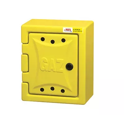 SZAFKA SKRZYNKA GAZOWA Z-1 ŻÓŁTA