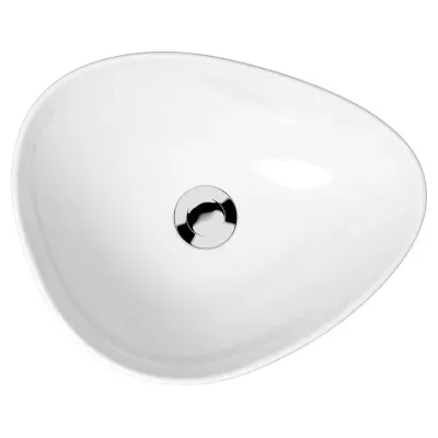 Umywalka nablatowa asymetryczna