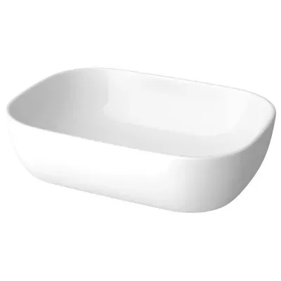 Umywalka nablatowa prostokątna