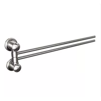 Wieszak 2-prętowy chromowany