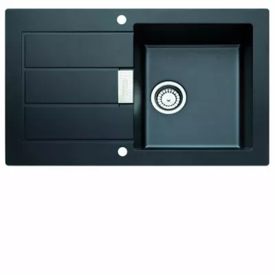 Zlewozmywak SIRIUS SID 611-78, onyx