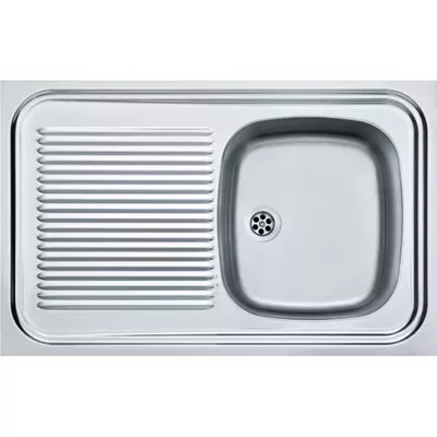 ZLEWOZMYWAK STALOWY SXL 711 80X50 LEN